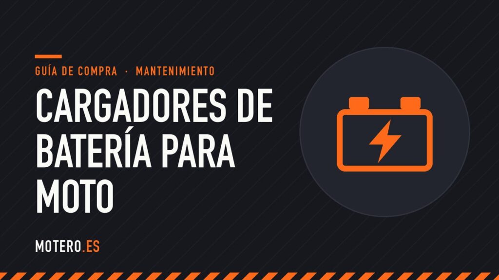 Portada de la guía de cargadores de batería para moto